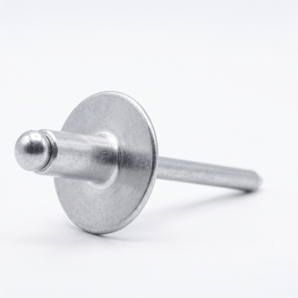 Blind Rivet Large Flange Aluminum Open End